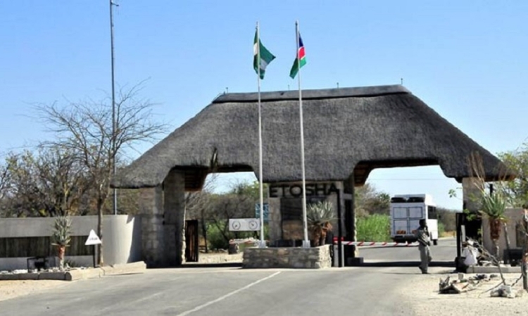 Andersson’s Gate to Etosha National Park - Main Southern Entrance & Access to Okaukuejo